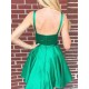 Short Green Prom Dress Homecoming Graduation Cocktail Dresses 701132