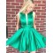 Short Green Prom Dress Homecoming Graduation Cocktail Dresses 701132