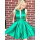 Short Green Prom Dress Homecoming Graduation Cocktail Dresses 701132