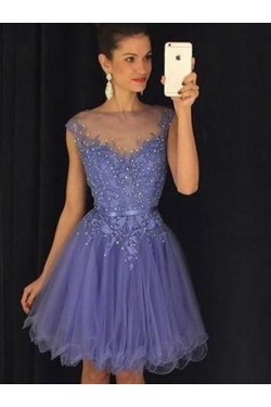 Short Lace Prom Dress Homecoming Graduation Cocktail Dresses 701151