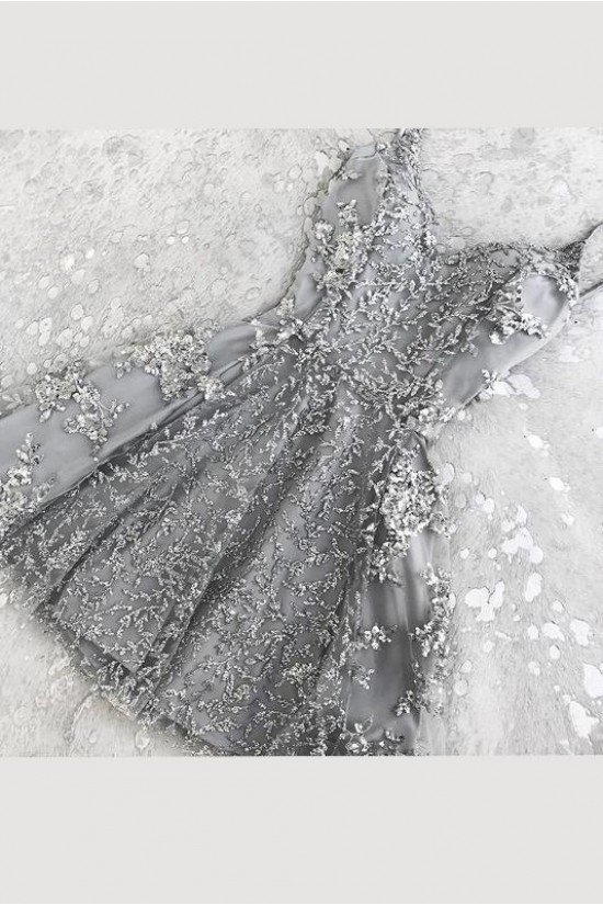 Short/Mini Lace Prom Dress Homecoming Graduation Cocktail Dresses 701155