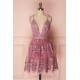 Short Lace Prom Dress Homecoming Graduation Cocktail Dresses 701168