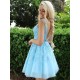 Short Beaded Lace Prom Dress Homecoming Graduation Cocktail Dresses 701246