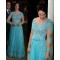 A-Line Beaded Lace Long Sleeves Mother of the Bride Dresses 702012