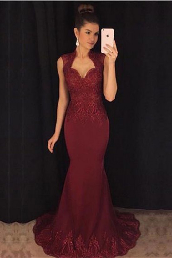 Mermaid Lace Mother of the Bride Dresses 702015