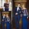 Mermaid Lace Long Sleeves Mother of the Bride Dresses 702033
