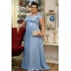 A-Line Chiffon Plus Size Mother of the Bride Dresses 702042