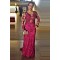 Long Sleeves Beaded Lace Mother of the Bride Dresses 702073