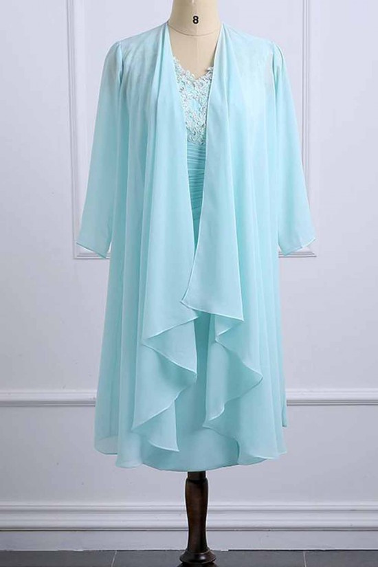 Short Chiffon Lace Mother of the Bride Dresses 702085 Short Chiffon Lace Mother of the Bride Dresses 702085