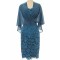 Elegant Short Lace and Chiffon Mother of the Bride Dresses 702097