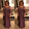Long Beaded Lace Mother of the Bride Dresses 702114
