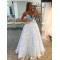 A-Line Long Prom Dresses Formal Evening Gowns 901014