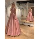 A-Line V Neck Long Prom Dresses Formal Evening Gowns 901042 A-Line V Neck Long Prom Dresses Formal Evening Gowns 901042