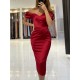 Sheath Red Prom Dresses Formal Evening Gowns 901092