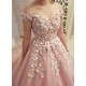 A-Line Off the Shoulder Lace Long Prom Dresses Formal Evening Gowns 901130 A-Line Off the Shoulder Lace Long Prom Dresses Formal Evening Gowns 901130