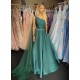 A-Line One Shoulder Long Prom Dresses Formal Evening Gowns 901135 A-Line One Shoulder Long Prom Dresses Formal Evening Gowns 901135