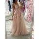A-Line Lace and Tulle Prom Dress Formal Evening Gowns 901138 A-Line Lace and Tulle Prom Dress Formal Evening Gowns 901138