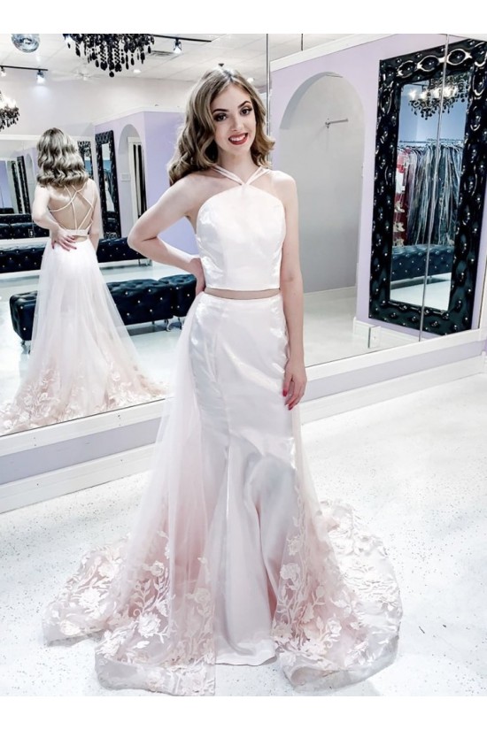 Mermaid Two Pieces Long Prom Dress Formal Evening Gowns 901141 Mermaid Two Pieces Long Prom Dress Formal Evening Gowns 901141