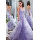 A-Line Lavender Long Prom Dress Formal Evening Gowns 901160