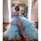 High Low Sparkle Tulle Prom Dress Formal Evening Gowns 901162