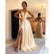 A-Line Gold Sequin Prom Dress Formal Evening Gowns 901165 A-Line Gold Sequin Prom Dress Formal Evening Gowns 901165