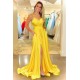 Long Yellow Spaghetti Straps Prom Dress Formal Evening Gowns 901175 Long Yellow Spaghetti Straps Prom Dress Formal Evening Gowns 901175