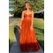 A-Line Sweetheart Lace and Tulle Prom Dresses Formal Evening Gowns 901185