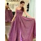 A-Line Sparkle Sequin Spaghetti Straps Prom Dress Formal Evening Gowns 901186