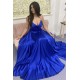 Long Blue V Neck Prom Dress Formal Evening Gowns 901202 Long Blue V Neck Prom Dress Formal Evening Gowns 901202