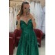 Long Green Sequin Off-the-Shoulder Prom Dress Formal Evening Gowns 901208 Long Green Sequin Off-the-Shoulder Prom Dress Formal Evening Gowns 901208