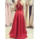 Long Red Lace Prom Dress Formal Evening Gowns 901218 Long Red Lace Prom Dress Formal Evening Gowns 901218