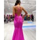 Elegant Mermaid Spaghetti Straps Prom Dress Formal Evening Gowns 901224 Elegant Mermaid Spaghetti Straps Prom Dress Formal Evening Gowns 901224