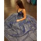 A-Line Long Blue Lace Sparkle Prom Dress Formal Evening Gowns 901231 A-Line Long Blue Lace Sparkle Prom Dress Formal Evening Gowns 901231