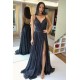 Long Black Sequin Tulle Prom Dress Formal Evening Gowns 901239 Long Black Sequin Tulle Prom Dress Formal Evening Gowns 901239