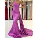 Mermaid One Shoulder Long Prom Dress Formal Evening Gowns 901251 Mermaid One Shoulder Long Prom Dress Formal Evening Gowns 901251