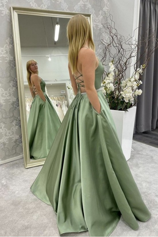 A-Line Long Prom Dress Formal Evening Gowns 901284