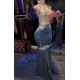 Mermaid Sparkle Long Lace Prom Dress Formal Evening Gowns 901291