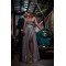 A-Line Long Sparkle Prom Dress Formal Evening Gowns 901306