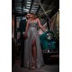 A-Line Long Sparkle Prom Dress Formal Evening Gowns 901306