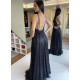 Long Navy Blue Sequin Tulle Prom Dress Formal Evening Gowns 901316 Long Navy Blue Sequin Tulle Prom Dress Formal Evening Gowns 901316