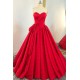 A-Line Sweetheart Long Red Prom Dress Formal Evening Gowns 901349 A-Line Sweetheart Long Red Prom Dress Formal Evening Gowns 901349