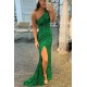 Mermaid One Shoulder Sparkle Prom Dresses Formal Evening Gowns 901365 Mermaid One Shoulder Sparkle Prom Dresses Formal Evening Gowns 901365