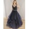 A-Line Sparkle Tulle Long Prom Dress Formal Evening Gowns 901366