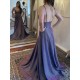 A-Line Sparkle V Neck Dress Formal Evening Gowns 901370 A-Line Sparkle V Neck Dress Formal Evening Gowns 901370