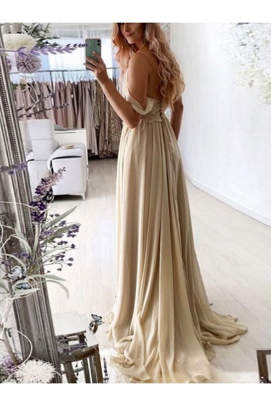 Chiffon and Lace Long Prom Dress Formal Evening Gowns 901378 Chiffon and Lace Long Prom Dress Formal Evening Gowns 901378