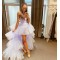 High Low Sparkle Tulle Prom Dress Formal Evening Gowns 901401
