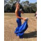 Elegant Mermaid Long Royal Blue Prom Dress Formal Evening Gowns 901402