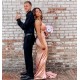 Long Mermaid Spaghetti Straps Prom Dress Formal Evening Gowns 901465