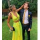 Long Yellow Two Pieces Prom Dress Formal Evening Gowns 901467 Long Yellow Two Pieces Prom Dress Formal Evening Gowns 901467