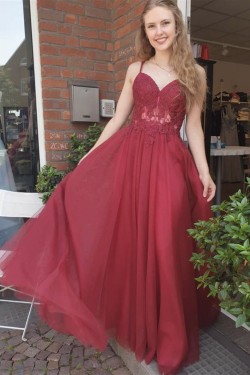 A-Line Lace Long Prom Dress Formal Evening Gowns 901495 A-Line Lace Long Prom Dress Formal Evening Gowns 901495